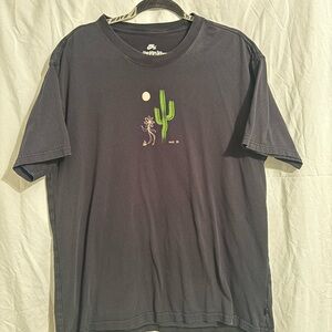 Nike Black Tee with Cactus Graphic